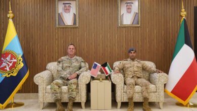 نائب-رئيس-الأركان-يبحث-مع-قائد-القيادة-المركزية-الأمريكية-موضوعات-مشتركة
