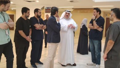 وزير-الصحة-يتفقد-مستشفى-الجهراء-ويشيد-بجهود-الطواقم-الطبية-والوزارات-المعنية