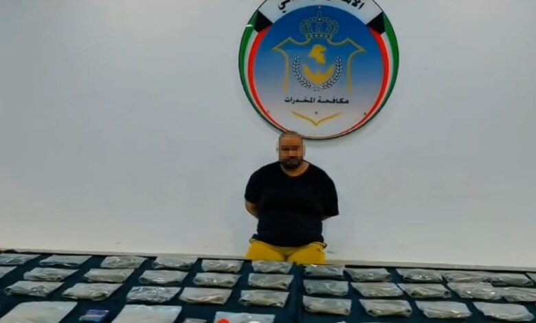 الداخلية:-“مكافحة-المخدرات”-تضبط-مقيمًا-بصورة-غير-قانونية-يدير-معملاً-لتصنيع-الكيميكال-في-جاخور-بمنطقة-كبد