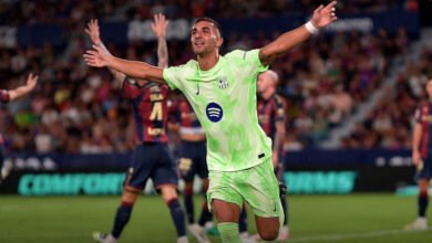 الدوري-الإسباني:-ريمونتادا-برشلونة-تطيح-ليفانتي-وأتلتيكو-من-دون-فوز