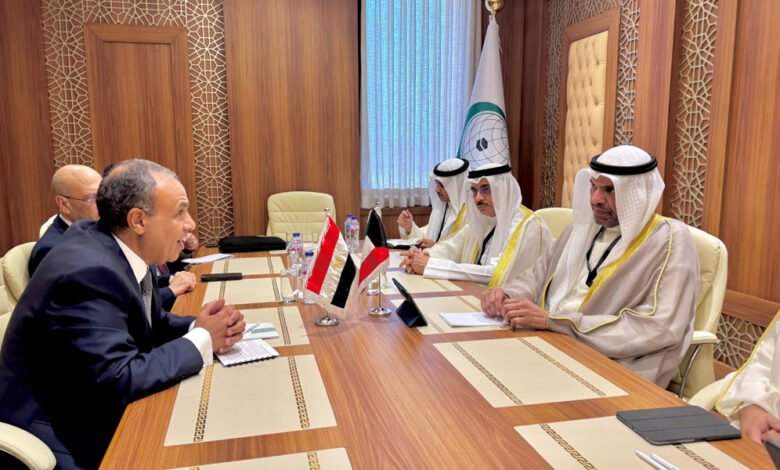 وزير-الخارجية-الكويتي-يلتقي-نظيره-المصري-في-جدة-على-هامش-اجتماع-منظمة-التعاون-الإسلامي