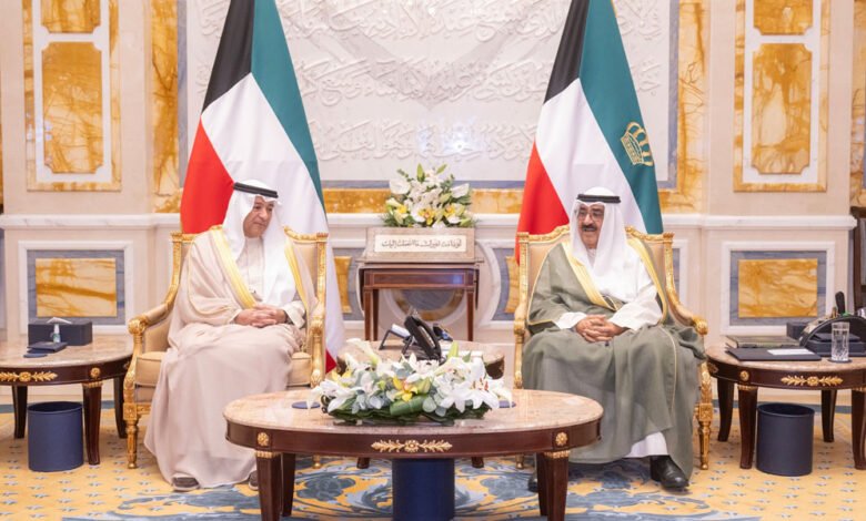 سمو-أمير-البلاد-يستقبل-الأمين-العام-لمجلس-التعاون-لدول-الخليج-العربية