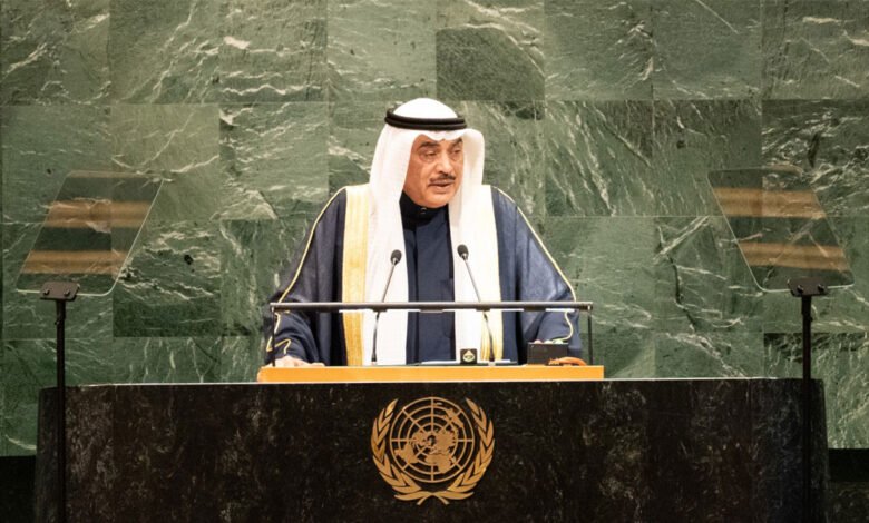 ممثل-سمو-أمير-البلاد-سمو-ولي-العهد-يلقي-كلمة-دولة-الكويت-أمام-الدورة-الـ80-للجمعية-العامة-للأمم-المتحدة