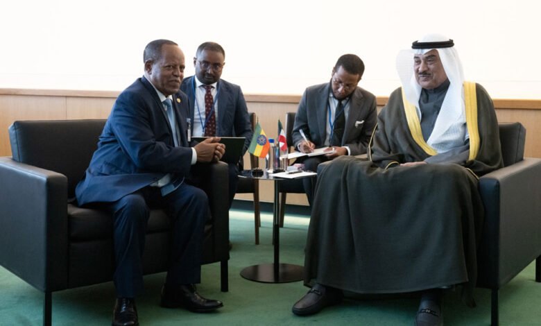 ممثل-سمو-أمير-البلاد-سمو-ولي-العهد-يلتقي-رئيس-إثيوبيا-على-هامش-اجتماعات-الدورة-الـ80-للجمعية-العامة-للأمم-المتحدة