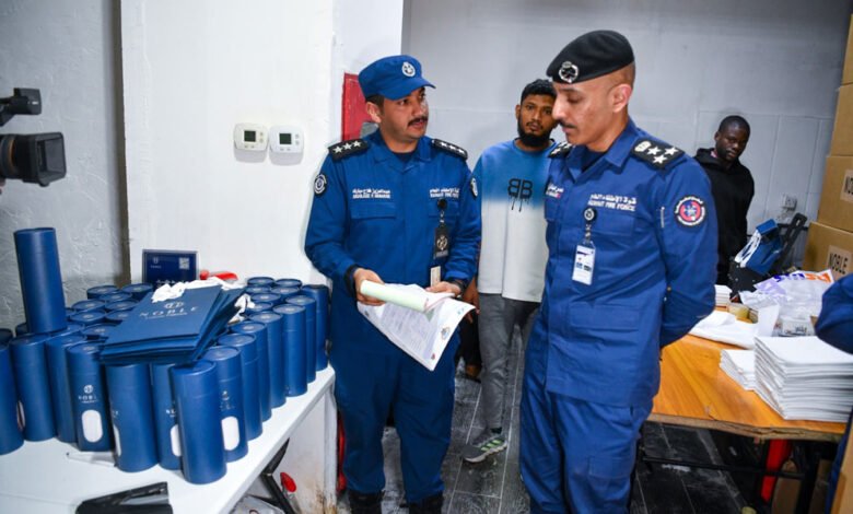 “قوة-الإطفاء”-تنفذ-حملة-تفتيشية-في-منطقة-العارضية-الحرفية