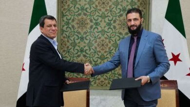 قائد-قوات-سوريا-الديموقراطية-يلتقي-الشرع-بعد-مواجهات-حلب