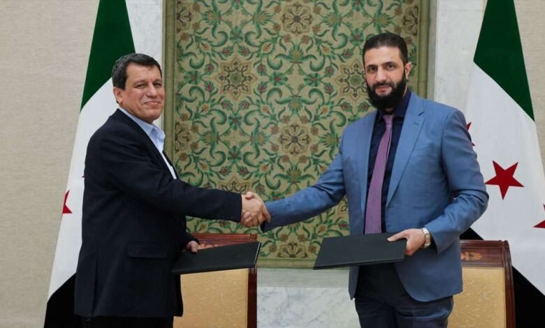 قائد-قوات-سوريا-الديموقراطية-يلتقي-الشرع-بعد-مواجهات-حلب