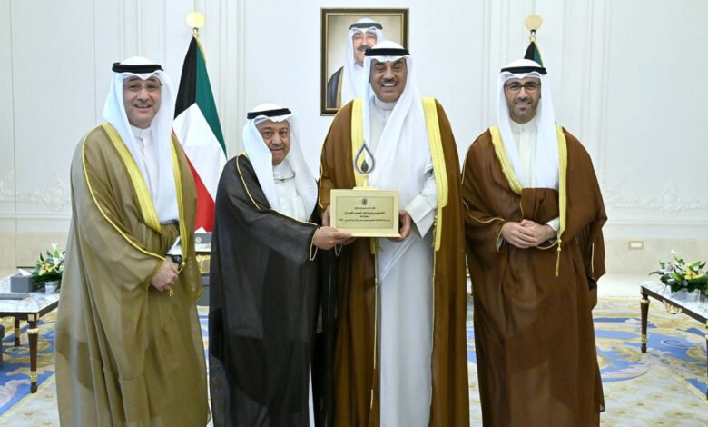 سمو-ولي-العهد-يستقبل-وزير-النفط-ونائب-رئيس-مجلس-الإدارة-الرئيس-التنفيذي-لـ”مؤسسة-البترول”-والرئيس-التنفيذي-لـ”نفط-الكويت”