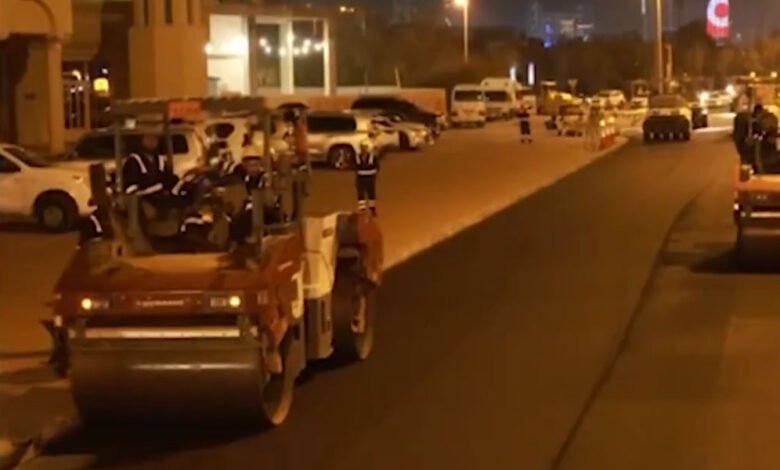 وزيرة-الأشغال:-متابعة-ميدانية-مستمرة-لمشروعات-الصيانة-الجذرية-لشبكات-الطرق-في-البلاد