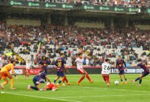 الدوري-الإسباني:-أراوخو-ينقذ-برشلونة-من-فخ-جيرونا-ويمنحه-الصدارة-موقتا