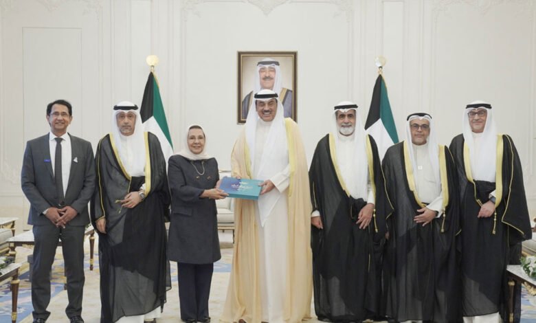 سمو-ولي-العهد-يستقبل-رئيس-وأعضاء-مجلس-الإدارة-التأسيسي-لجامعة-عبدالله-السالم