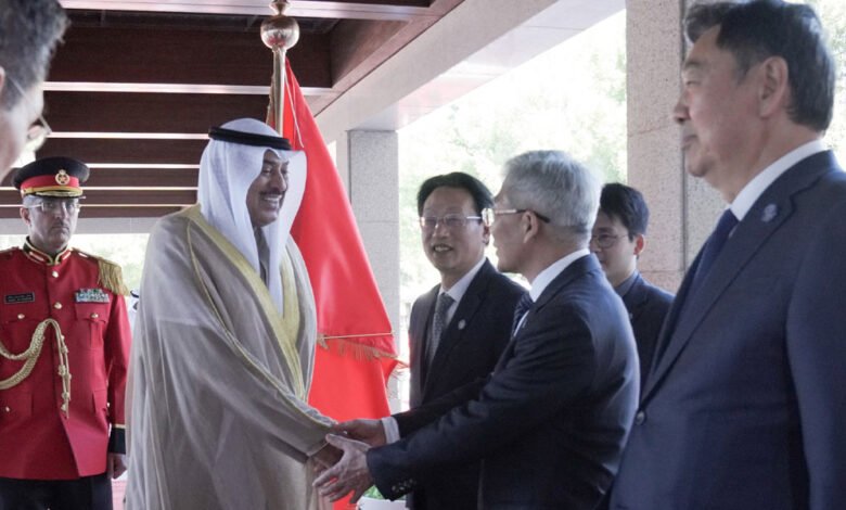 سمو-ولي-العهد-يستقبل-نائب-الرئيس-الصيني-بمناسبة-زيارته-الرسمية-للبلاد