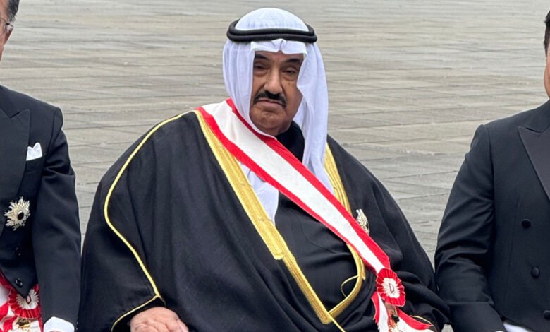 سمو-الشيخ-ناصر-المحمد-يعرب-عن-الاعتزاز-بمبادرة-إمبراطور-اليابان-بمنحه-الوشاح-الأكبر-لوسام-الشمس-المشرقة