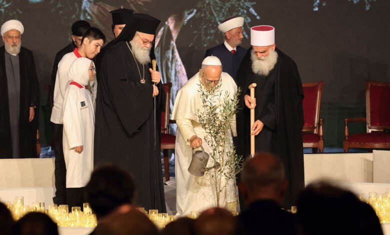 البابا-لرؤساء-الطوائف-المسيحية-والمسلمة-في-لبنان:-تغلبوا-على-العنف-وارفضوا-الاقصاء