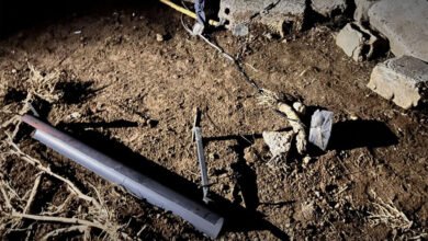 قذائف-مجهولة-المصدر-تسقط-في-محيط-مطار-المزّة-العسكري-في-دمشق