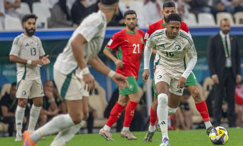 كأس-العرب:-المغرب-يحسم-التأهل-والصدارة-بفوزه-على-السعودية