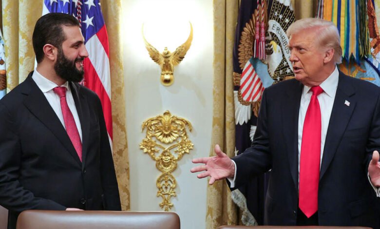 الرئيس-السوري-يرسل-برقية-تعزية-إلى-الرئيس-ترامب-بضحايا-الهجوم-الإرهابي-في-ريف-حمص