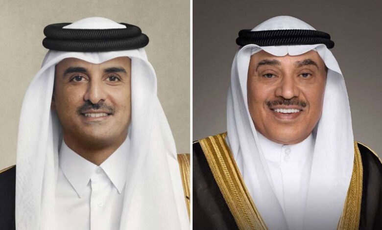 سمو-ولي-العهد-يهنئ-أمير-دولة-قطر-بذكرى-اليوم-الوطني