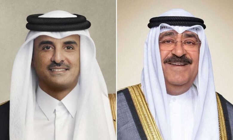 سمو-أمير-البلاد-يهنئ-أمير-دولة-قطر-بذكرى-اليوم-الوطني