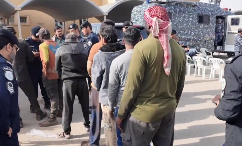 الداخلية:-ضبط-34-مخالفا-ومطلوبا-في-حملة-أمنية-على-سكراب-أمغرة