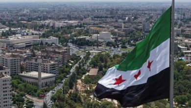 سوريا:-سقوط-صاروخ-مجهول-المصدر-قرب-مطار-المزة-العسكري-في-دمشق