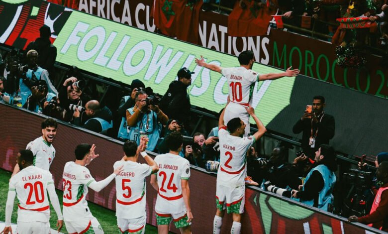 أمم-إفريقيا:-المغرب-يثأر-من-الكاميرون-بعد-38-عاما-ويلحق-بالسنغال-الى-نصف-النهائي