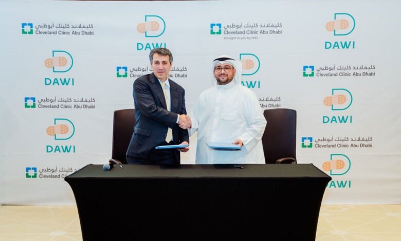 منصة-“داوي”-تعلن-عن-توقيع-شراكة-استراتيجية-مع-“كليفلاند-كلينك-أبوظبي”