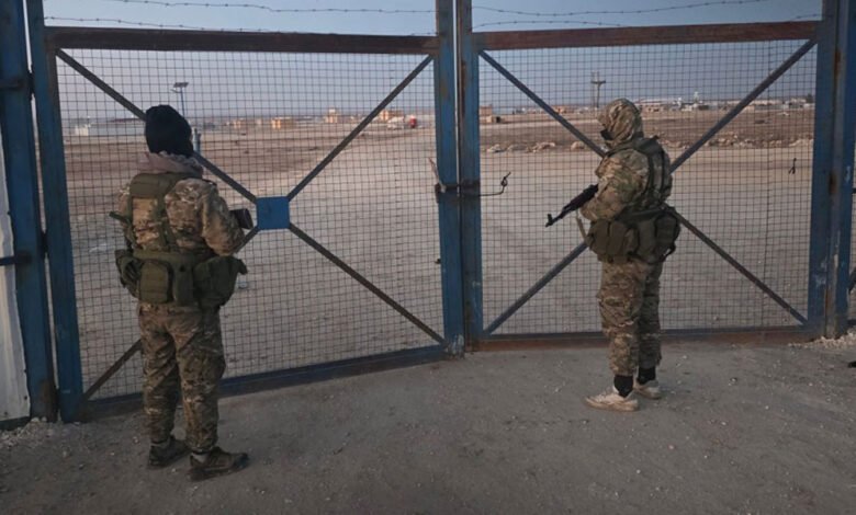 قوات-الأمن-السورية-تدخل-مخيم-الهول-بعد-انسحاب-القوات-الكردية