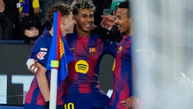 الدوري-الإسباني:-برشلونة-يستعيد-الصدارة-من-ريال-بثلاثية-منها-مقصية-لجمال