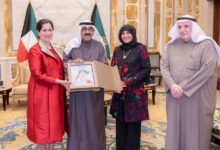 سمو-أمير-البلاد-يستقبل-الشيخة-انتصار-سالم-العلي-الصباح