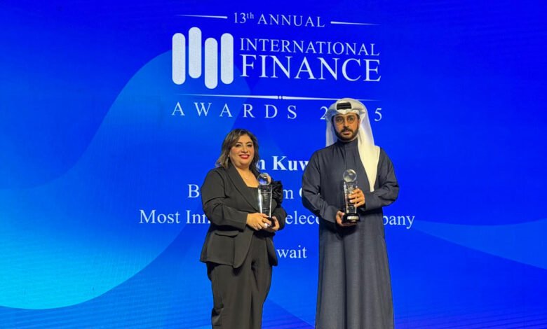 “زين”-تحصد-ثنائية-التميّز-من-“إنترناشونال-فاينانس”:-الأفضل-والأكثر-ابتكاراً-في-قطاع-الاتصالات-في-الكويت