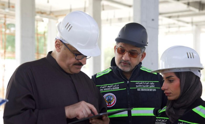 وزير-الصحة-يتفقد-مشروع-إنشاء-مركز-الخيران-الصحي