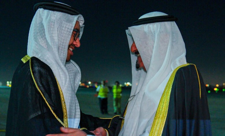 سمو-رئيس-مجلس-الوزراء-يصل-الى-دولة-الإمارات-لترؤس-وفد-الكويت-في-القمة-العالمية-للحكومات