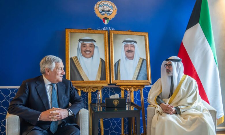 وزير-الخارجية-الكويتي-يلتقي-نائب-رئيس-الوزراء-وزير-الخارجية-الإيطالي-على-هامش-مؤتمر-ميونخ-للأمن-الـ62