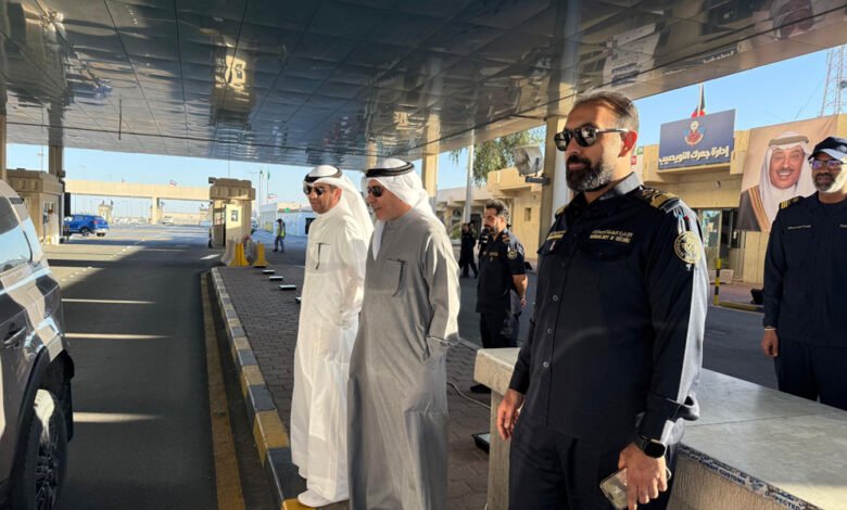 رئيس-“الجمارك”-يتفقد-منفذ-النويصيب-خلال-فترة-الأعياد-الوطنية