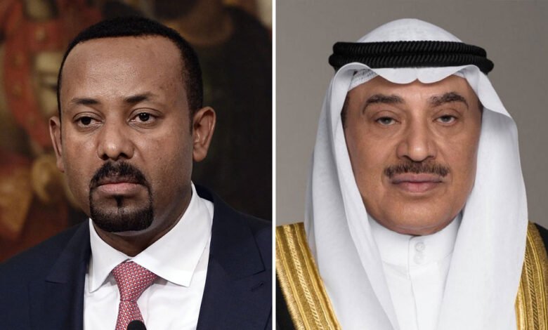 سمو-ولي-العهد-يتلقى-اتصالا-من-رئيس-وزراء-إثيوبيا-أدان-خلاله-الهجوم-الإيراني-السافر-الذي-استهدف-أراضي-دولة-الكويت