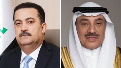 سمو-ولي-العهد-يتلقى-اتصالا-من-رئيس-الوزراء-العراقي-اطمأن-خلاله-على-دولة-الكويت-وقيادتها-وشعبها