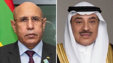 سمو-ولي-العهد-يتلقى-اتصالا-من-الرئيس-الموريتاني-اطمأن-خلاله-على-دولة-الكويت-وقيادتها-وشعبها-بعد-الهجوم-الإيراني-الآثم