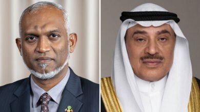 سمو-ولي-العهد-يتلقى-اتصالا-من-الرئيس-المالديفي-أدان-خلاله-الهجمات-الإيرانية-السافرة-على-دولة-الكويت