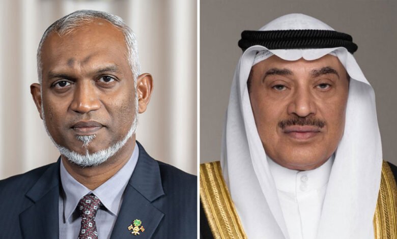 سمو-ولي-العهد-يتلقى-اتصالا-من-الرئيس-المالديفي-أدان-خلاله-الهجمات-الإيرانية-السافرة-على-دولة-الكويت