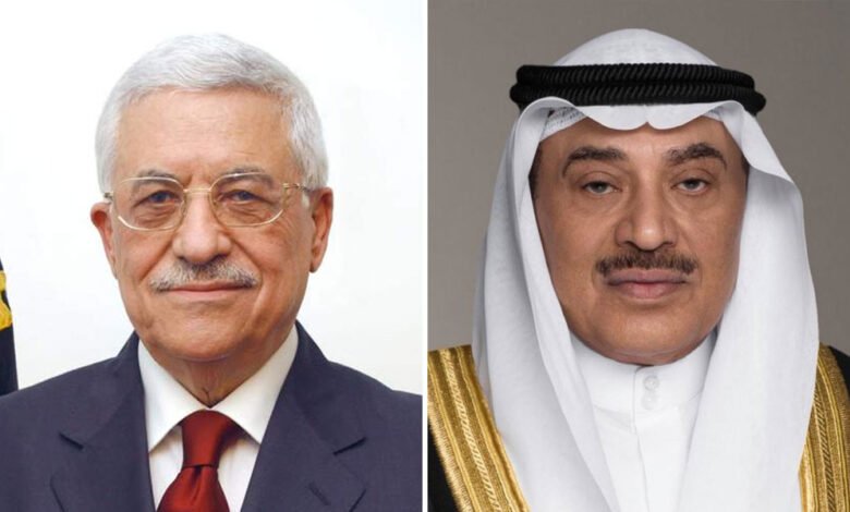 سمو-ولي-العهد-يتلقى-اتصالا-من-الرئيس-الفلسطيني-أدان-خلاله-الهجمات-الإيرانية-السافرة-على-دولة-الكويت