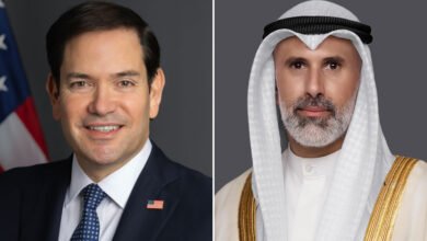 وزير-الخارجية-يتلقى-اتصالا-من-نظيره-الأمريكي-أكد-خلاله-إدانة-العدوان-الإيراني-على-دولة-الكويت-ودول-المنطقة