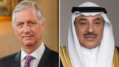 سمو-ولي-العهد-يتلقى-اتصالا-من-ملك-بلجيكا-أدان-خلاله-الهجمات-الإيرانية-السافرة-على-أراضي-دولة-الكويت