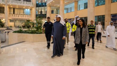 سمو-رئيس-مجلس-الوزراء-يقوم-بزيارة-تفقدية-إلى-مركز-الإيواء-التابع-لوزارة-الأشغال-العامة