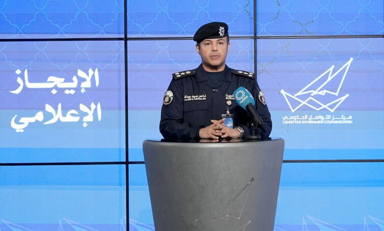 الداخلية:-الجهات-المختصة-تعاملت-بسرعة-وكفاءة-خلال-الساعات-الماضية-مع-بلاغات-بسقوط-شظايا-جراء-الاعتراضات-الدفاعية