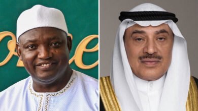 سمو-ولي-العهد-يتلقى-اتصالا-من-رئيس-غامبيا-أدان-خلاله-الهجمات-الإيرانية-السافرة-على-الكويت