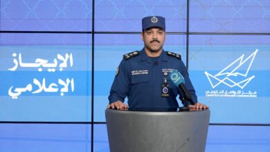 الإطفاء:-التعامل-مع-بلاغات-لسقوط-شظايا-وحريق-مبنى-سكني-منذ-منتصف-الليل