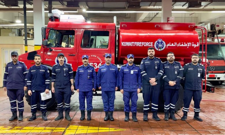 رئيس-قوة-الإطفاء-العام-يتفقد-ورش-آليات-الإطفاء-ويشيد-بجهود-الكوادر-الفنية