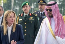 ميلوني-تصل-الى-السعودية-في-زيارة-غير-معلنة-مسبقا